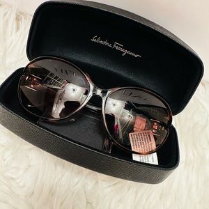 Salvatore Ferragamo brown sunglasses new!